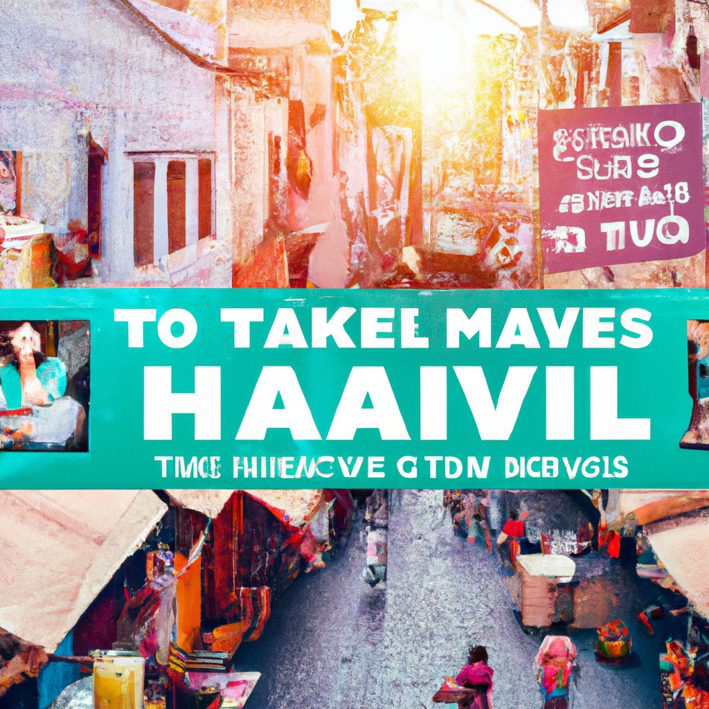 Collage: market, rooftop, alley cafe